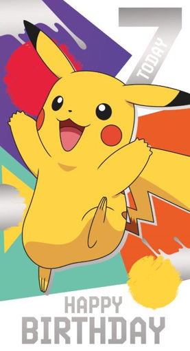 Picture of POKEMON 7TH BIRTHDAY CARD